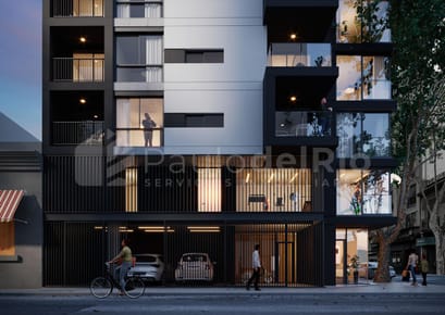 Exclusivo edificio Venta 1 dorm con terraza de 8m2.