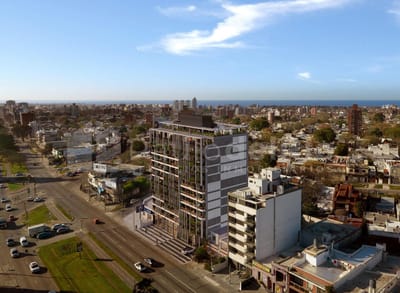 Espectacular Apto de 1 dorm con 10m2 de balcón Divino