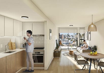 Espectacular! 63m2 totales apto 1 dorm con terraza y vistas