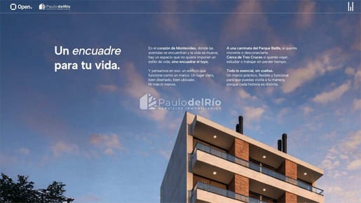 Oportunidad de inversión! 1 Dormitorio con muy linda terraza y vistas abiertas