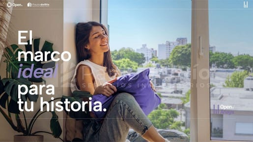 Venta 1 dormitorio con amplia terraza Mucha luz y sol Gran entorno