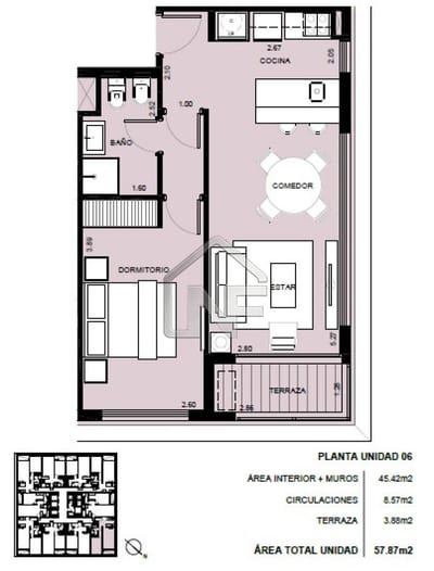 Un dormitorio a estrenar en venta