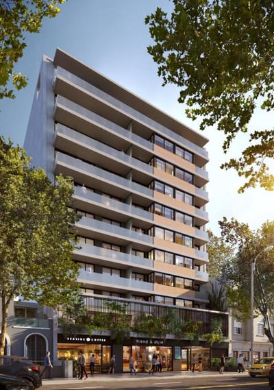 Venta Apartamento piso 10 de 1 dormitorio en Pocitos