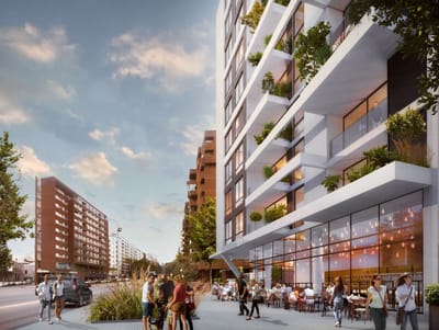 Venta de Apartamento de 2 dormitorios en un sexto piso en Aguada