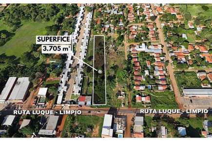 VENDO AMPLIO TERRENO EN LUQUE - MORACUE