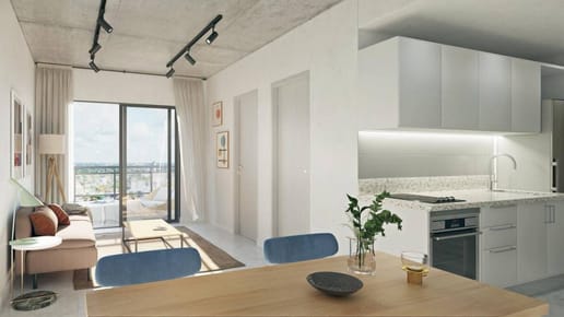 VENDO DEPARTAMENTO TERMINADO DE DOS DORMITORIOS EN BARRIO SAJONIA!