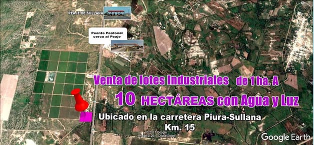 Venta de Terreno – Carretera Piura - Sullana