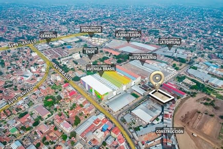 CENTRO COMERCIAL EN VENTA- NUEVO BARRIO LINDO AV. BRASIL 3/4TO ANILLO