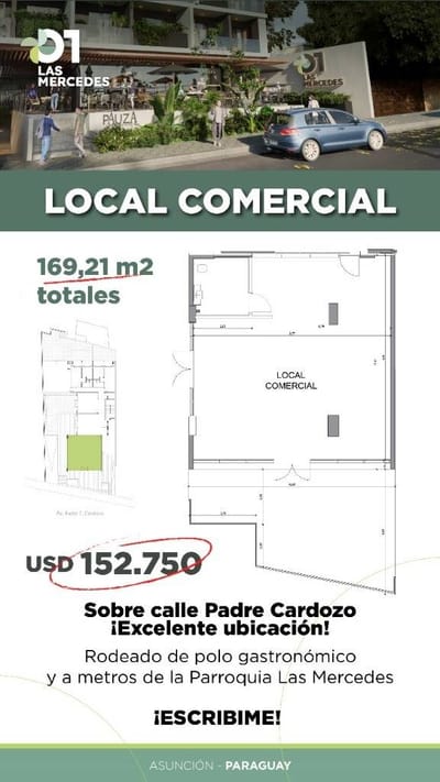 En Venta Local Coemrcial En Las Mercedes