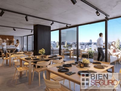 Apartamento de 1 dormitorio en venta en Punta Carretas