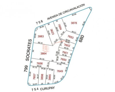 Venta de terreno de 1100 m2 en Golf, Punta del Este