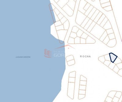 Venta de Terreno de 1093 m2 en Rocha