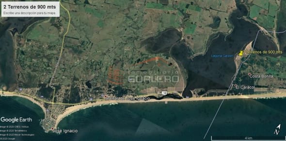Venta de 2 Terrenos en Balneario El Caracol al precio de 1...! a pocos km de José Ignacio
