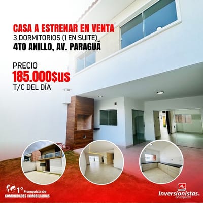 CASA EN VENTA A ESTRENAR 