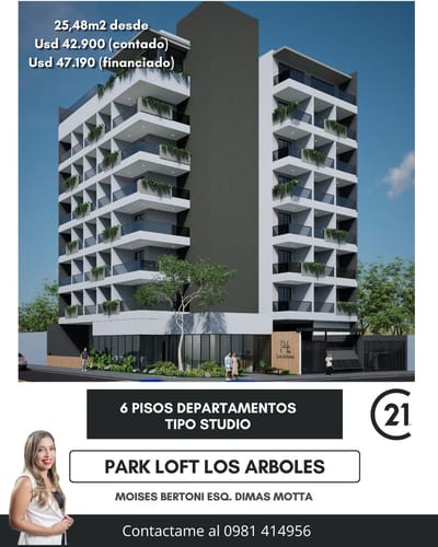 En venta departamentos en pozo en calles Bertoni y Motta 