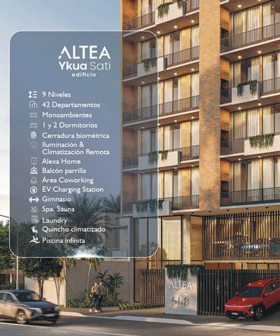 EDIFICIO ALTEA YCUA SATI - DEPARTAMENTOS EN VENTA 