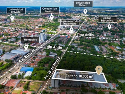 Amplio terreno zona norte 10000m2 