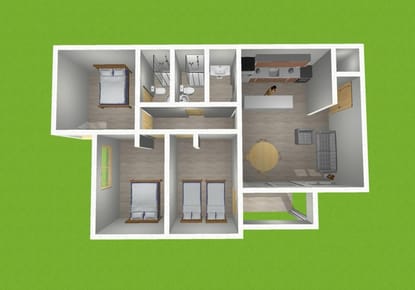 DEPARTAMENTOS EN VENTA  Urbanización Salom