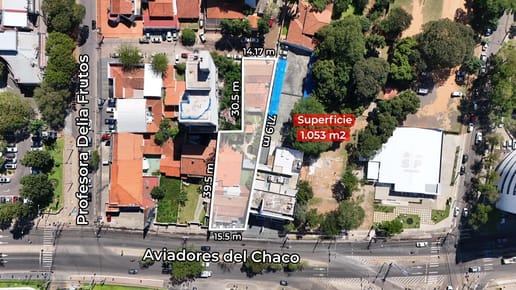 Terreno de 1.053 M2 sobre Aviadores se puede construir hasta 15 pisos 