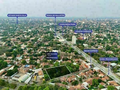 VENDO AMPLIO TERRENO CON POCA EDIFICACION
