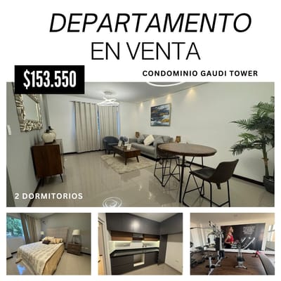 Departamento de 2 dormitorios en venta zona norte