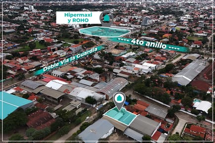 TERRENO AMPLIO CON GALPON EN VENTA