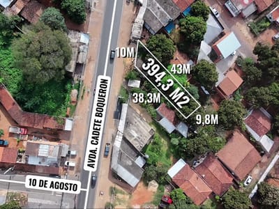 Vendo terreno en Ñemby, sobre asfalto. 