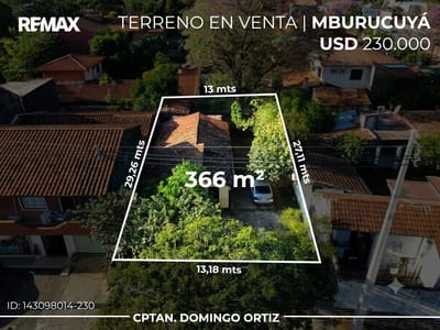 Terreno En Barrio Mburucuya 