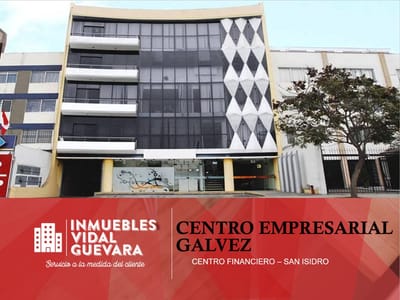 ALQUILER DE OFICINA IMPLEMENTADA 202.50 M2 EN EDIFICIO GALVEZ  - SAN ISIDRO