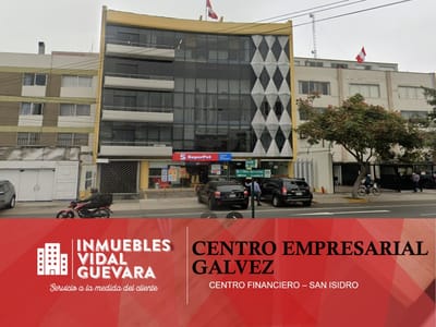 ALQUILER DE OFICINA IMPLEMENTADA 200.50 M2 EN EDIFICIO GALVEZ  - SAN ISIDRO