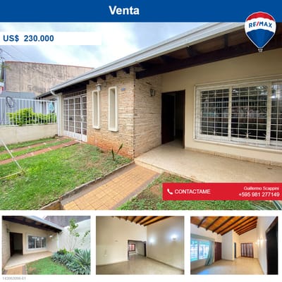 PORTUNIDAD DE INVERSIÓN EN MBURICAÓ – CASA EN VENTA EN ASUNCIÓN.
