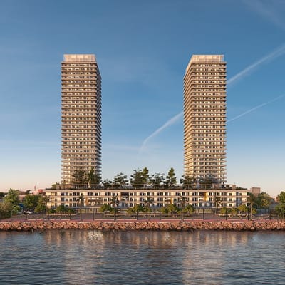 MONTEVIDEO HARBOUR PISO 27 CON GARAGE. 118 M2.