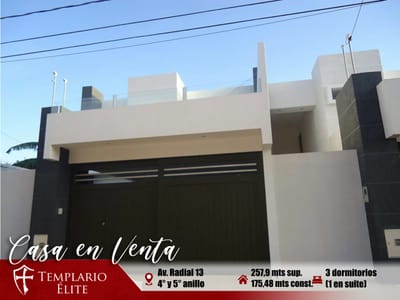 AMPLIA CASA EN VENTA ZONA SUR RADIAL 13