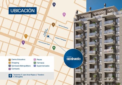 TORRE SEMINARIO | Viví o invertí con financiación única en el mercado 