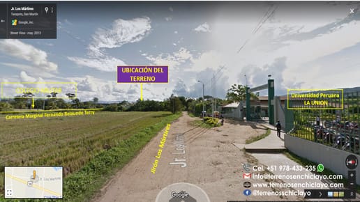 HERMOSO TERRENO DE 5530 m² ,FRENTE AL COLEGIO MILITAR, TARAPOTO, MORALES