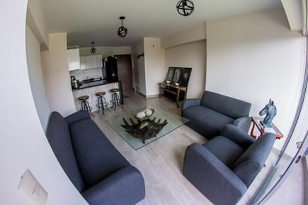 Alquilo exclusivo departamento totalmente amoblado de estreno en San Isidro