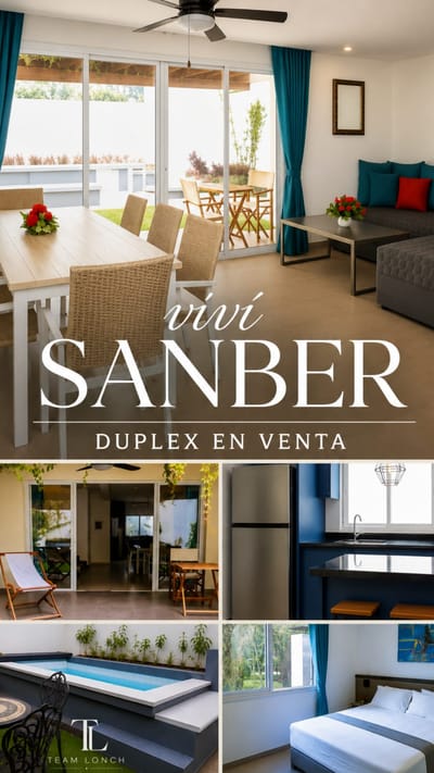 Vendo Duplex en condominio en la ciudad veraniega San Bernardino!