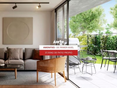 Venta De Apartamento De 2 Dormitorios En Malvin Con Patio De 37,95m2