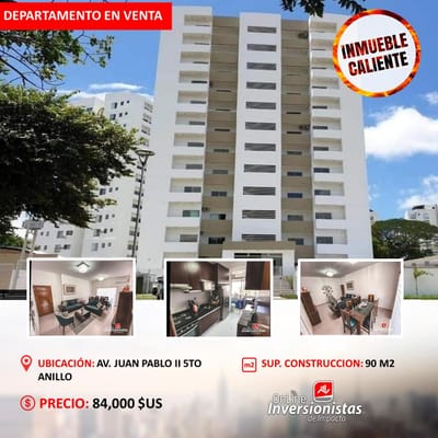 DEPARTAMENTO 2 DORMITORIOS EN VENTA 5TO ANILLO
