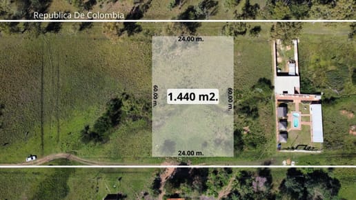 Propiedad de 1.440 m2 en Ypakarai