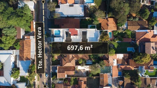 EN VENTA EXCELENTE TERRENO PARA DESARROLLO INMOBILIARIO EN YCUÁ SATÍ – 697,56m²