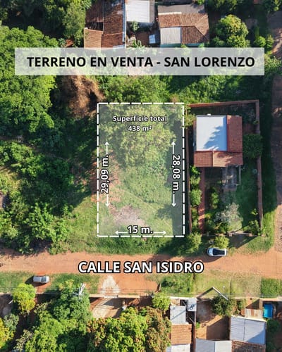 VENDO TERRENO EN SAN LORENZO