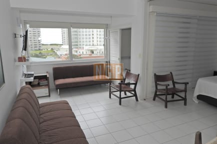 departamento frente al mar mar en playa mansa