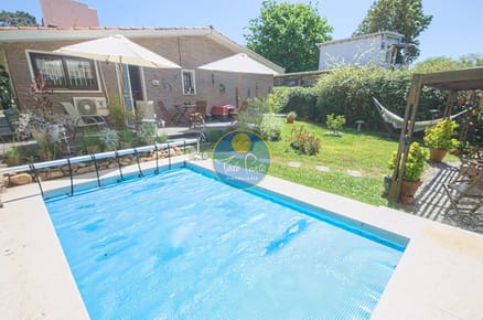 Casa en alquiler de temporada con piscina climatizada Mansa