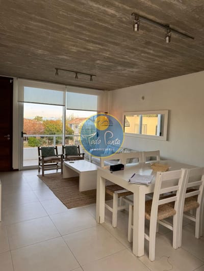 apartamento en Manantiales, 2 dormitorios alquiler de temporada