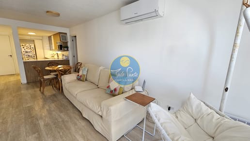 HERMOSO APARTAMENTO ALQUILER TEMPORADA 1 DORMITORIO Y MEDIO CON SERVICIOS