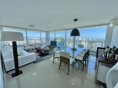 VENTA DE APARTAMENTO DE 3 SUITES Y DEPENDENCIA DE SERVICIO CON PARRILLERO PROPIO