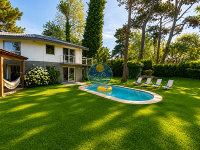 VENTA DE HERMOSA CASA DE 5 DORMITORIOS EN SUITE EN LA MEJOR ZONA DEL GOLF PUNTA DEL ESTE