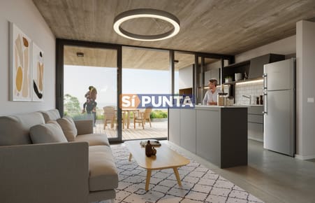 Apartamento 1 dormitorio en venta Punta Ballena
