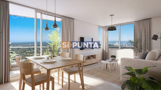 Apartamento de 2 dormitorios en construcción- Torre Cardinal